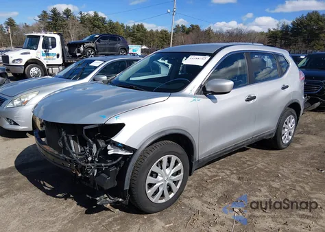 2016 Nissan Rogue S from USA, damaged, VIN KNMAT2MV4GP715524